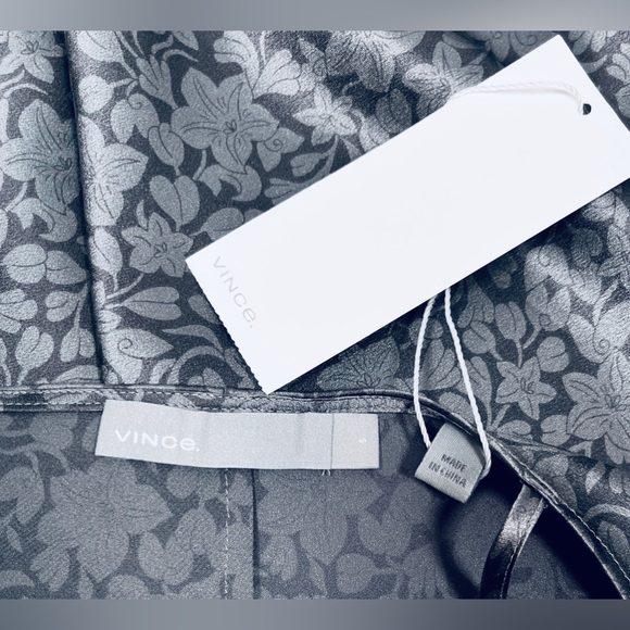 NEW! VINCE silk camisole top S - Picture 4 of 9